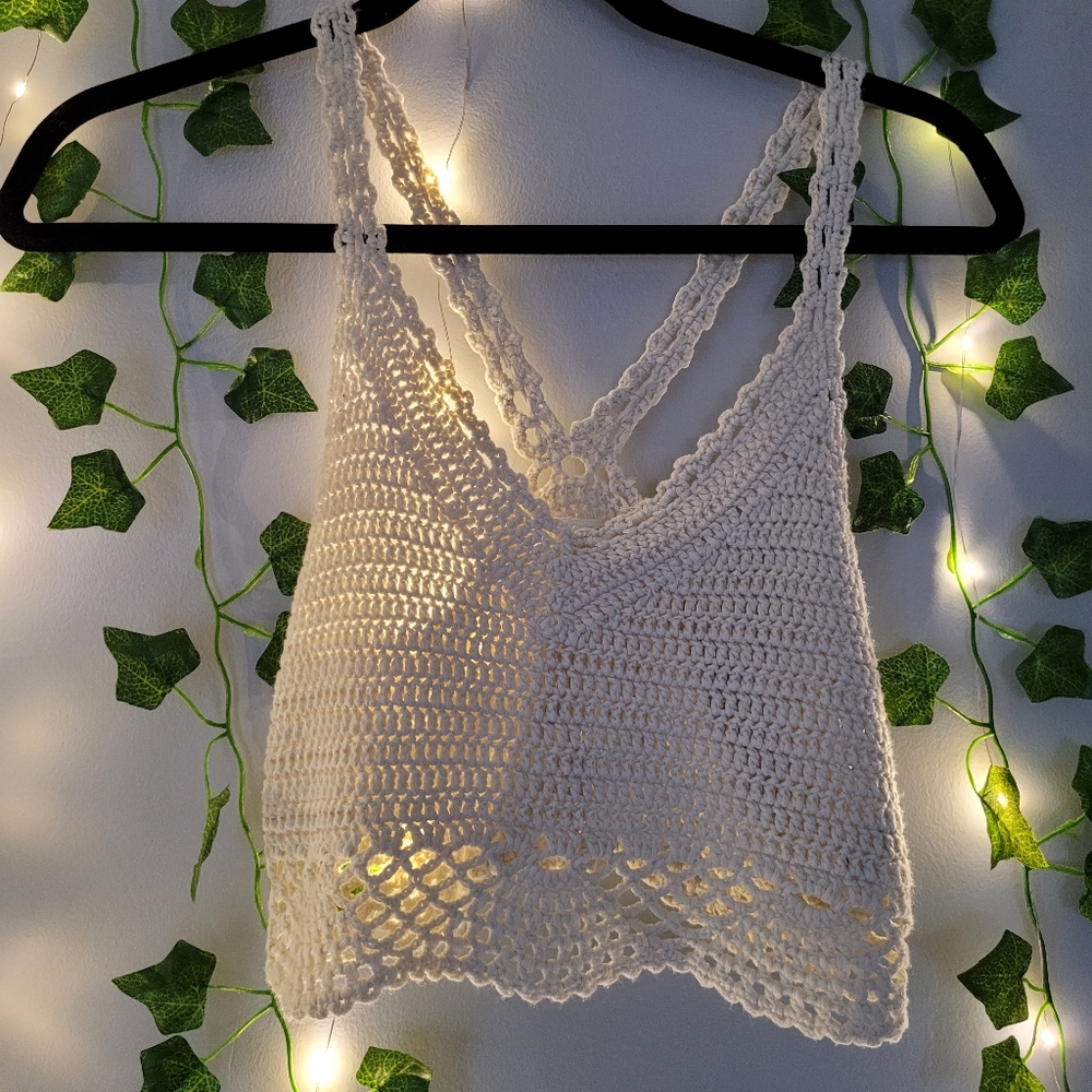 Garage Crochet Crop top